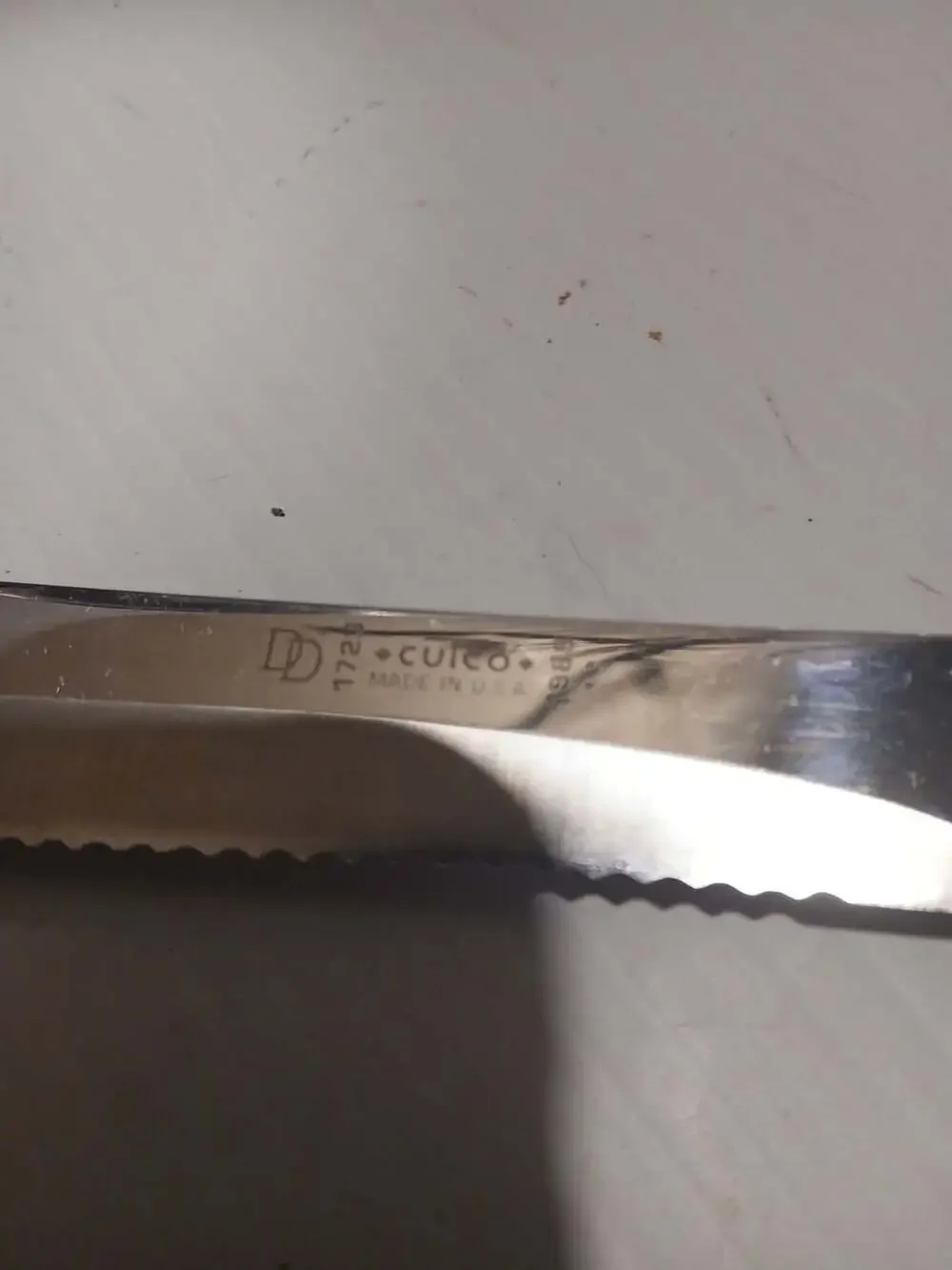 Cutco 1728 Serrated Carving Slicing Knife Made in USA